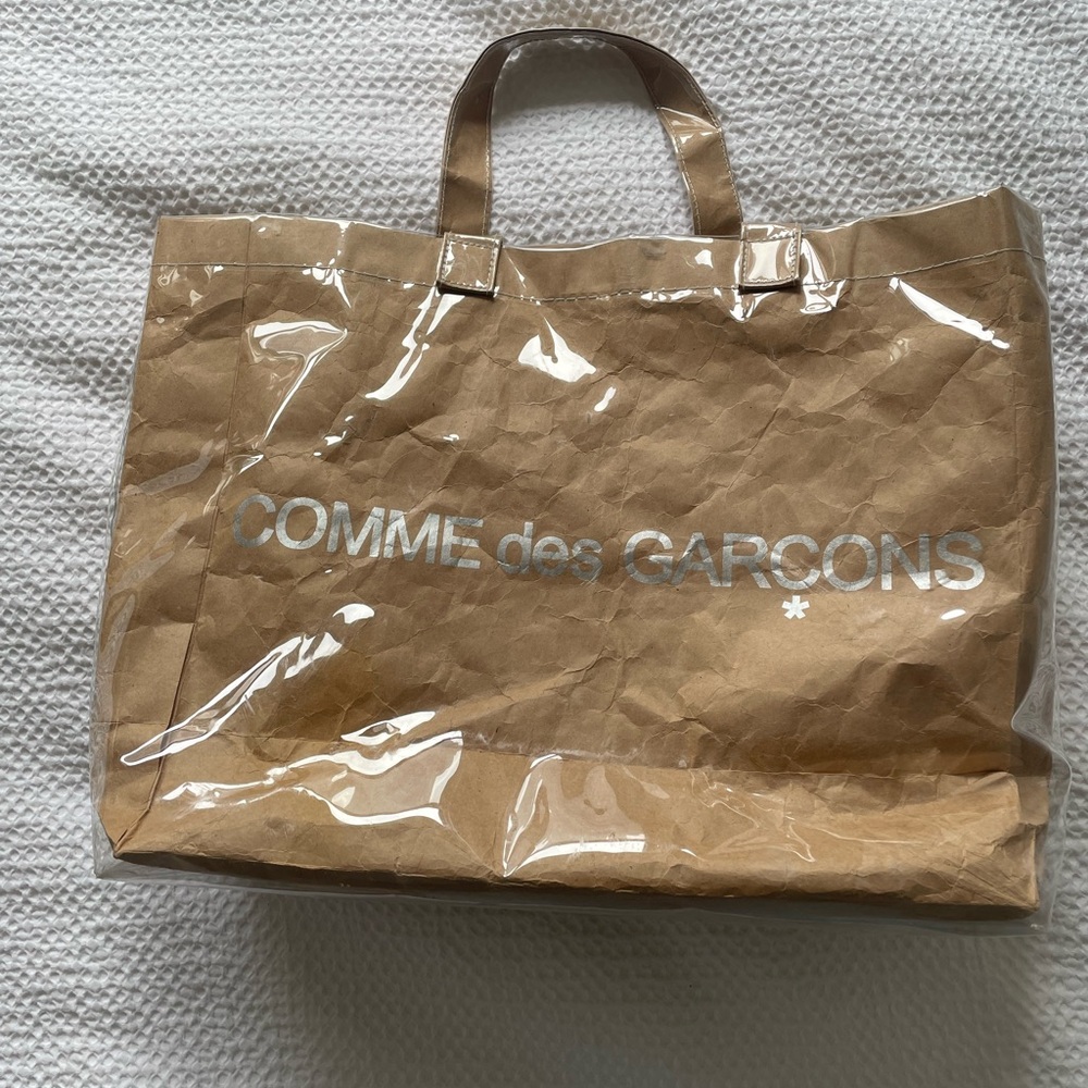 Comme des Garçons Paper Bag Tote